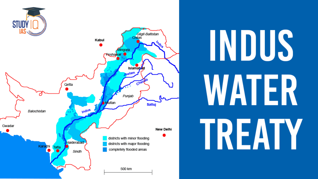 Negotiations began soon after the 1947 Partition, when the headwaters of the Indus system fell largely in India but its flow served the plains of Pakistan. Brokered by the World Bank, the treaty was signed in Karachi on September 19, 1960, by Indian Prime Minister Jawaharlal Nehru and Pakistani President Ayub Khan. It was designed âin a spirit of goodwill and friendshipâ to fix and delimit rights and obligations over six rivers: Indus, Jhelum, Chenab, Ravi, Beas, and Sutlej.